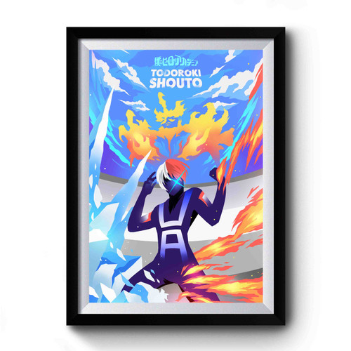 Todoroki Shouto My Hero Academia Premium Poster