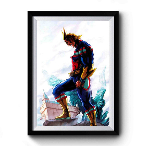 Toshinori Yagi Boku No Hero Academia Premium Poster