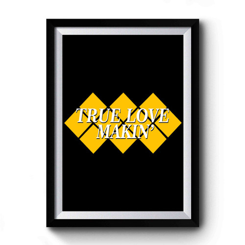 True Love Making Classic Retro Arcade Premium Poster