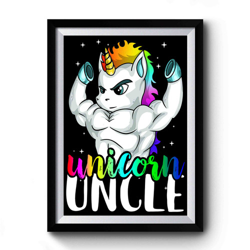 Unicorn Uncle Premium Poster
