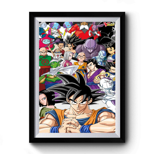 Universe Survival Saga Dragon Ball Tournament Of Power Premium Poster