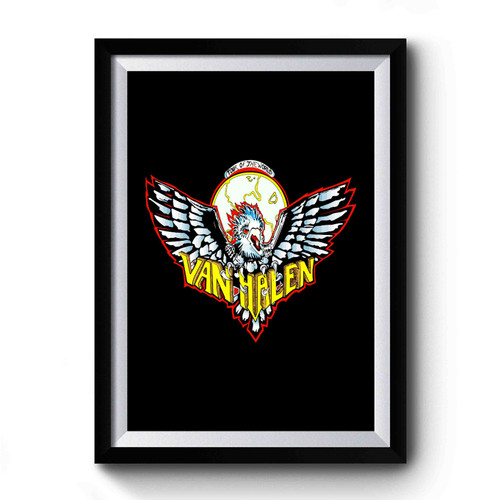 Van Halen 1984 World Tour Premium Poster