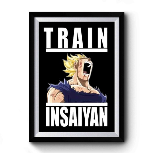 Vegeta Train Insaiyan Premium Poster