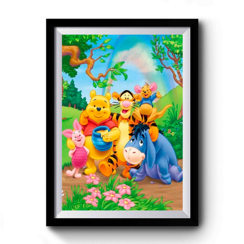 Winnie The Pooh Cartoon Premium Poster