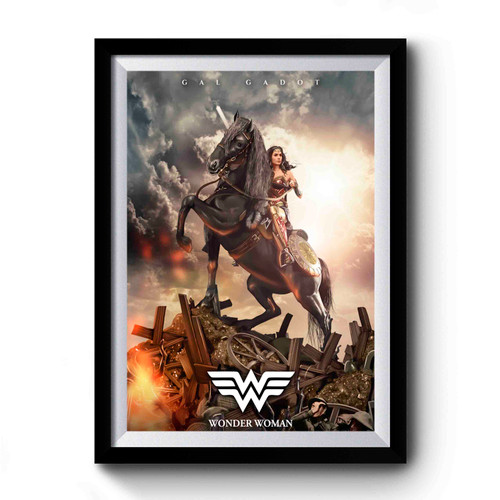Wonder Woman Ride House Premium Poster