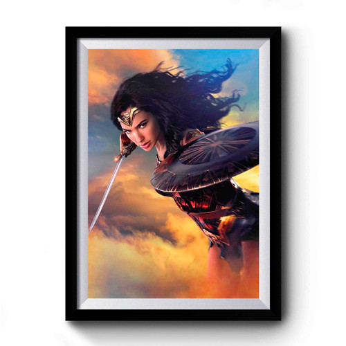 Wonder Woman Sword Premium Poster