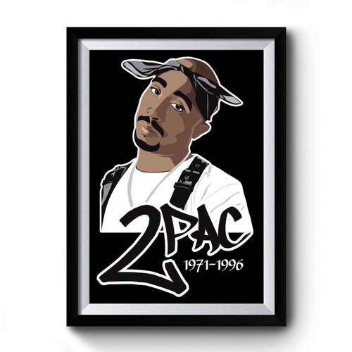 1971-1996 Tupac Premium Poster