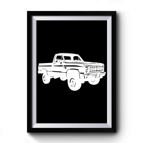 1987 Chevy 1500 Premium Poster