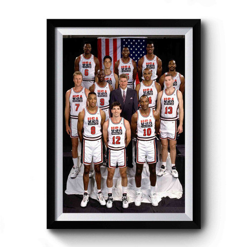 1992 Usa Basketball Dream Team Premium Poster