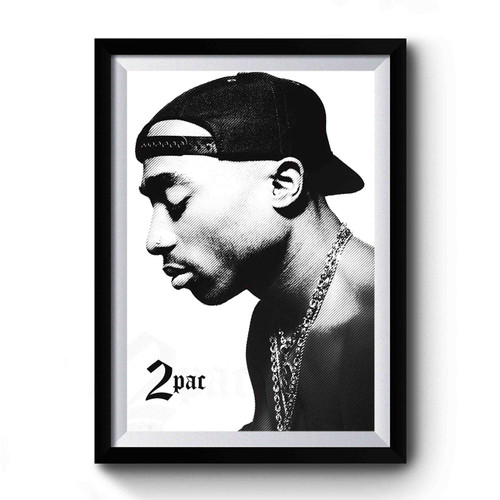 2pac Hiphop Premium Poster