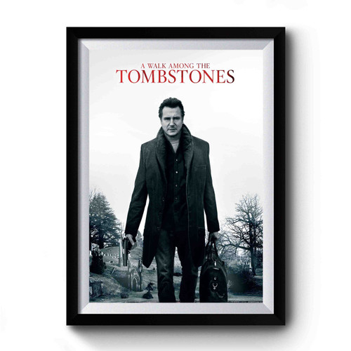 A Walk Among The Tombstones Premium Poster