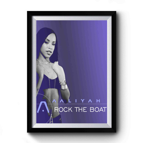 Aaliyah Rock The Boat Album Cover Premium Poster