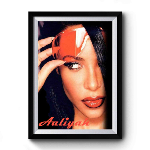 Aaliyah With Sunglasses Premium Poster