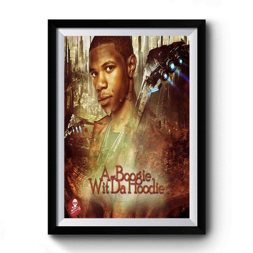 A-Boogie Wit Da Hoodie Drawing Premium Poster