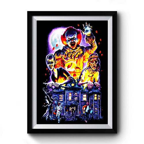 Afraid of pennywise Premium Poster