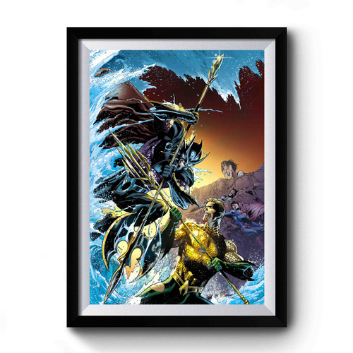 Aquaman And Ocean Master Premium Poster