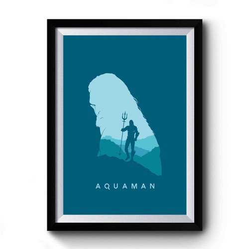 Aquaman Illustration Premium Poster