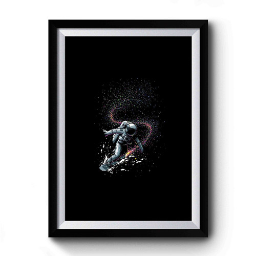 Astronaut, Dark, Artwork, Astral Planes Premium Poster