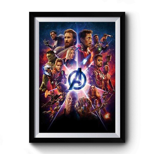 Avengers Infinity War 3 Premium Poster