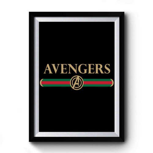 Avengers Parody Logo Premium Poster