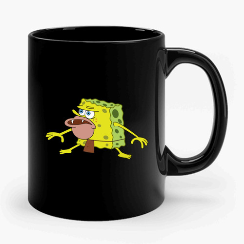 Spongegar Primitive Sponge Caveman Spongebob Ceramic Mug