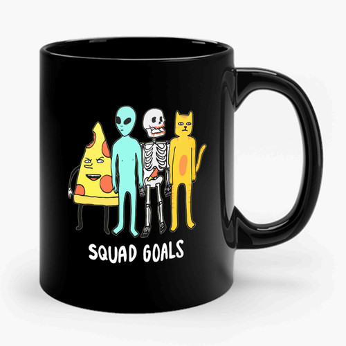 Squad Goals Halloween Ceramic Mug