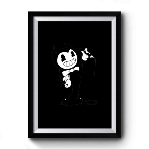 Bendy And The Ink Machine Coloring Book Drawing Paper Premium Poster