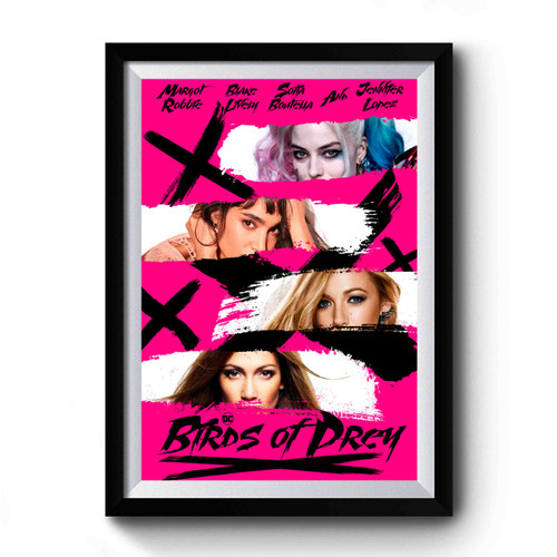 Birds Of Prey Characters Premium Poster