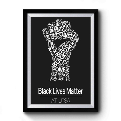 black lives matter black power Premium Poster