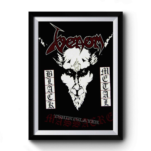 Black Metal Massacre Premium Poster