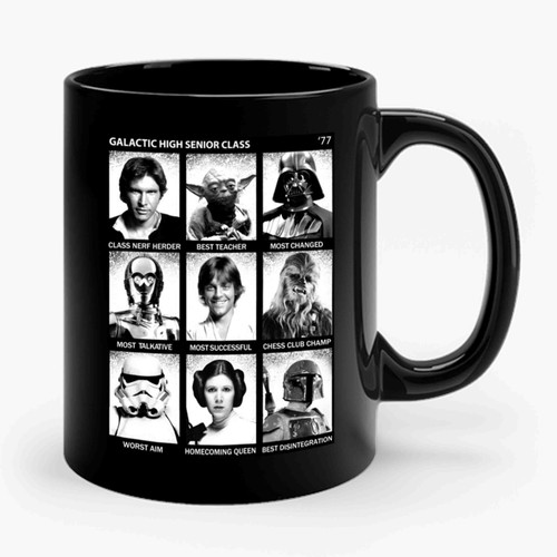 Star Wars Galactic High School Fun Ceramic Mug