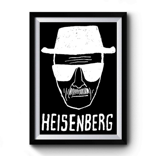 Breaking Bad Heisenberg Sketch Premium Poster