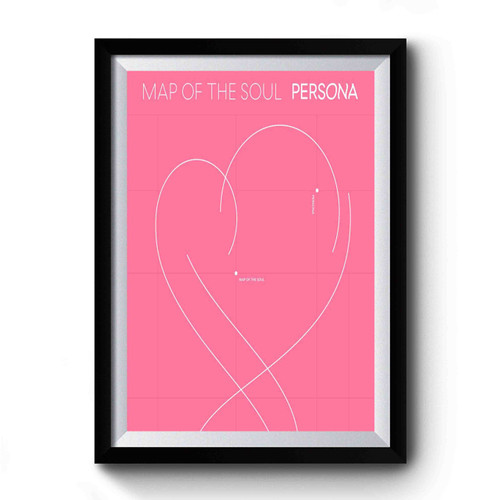 Bts Map Of The Soul Persona Album Lyrics Premium Poster