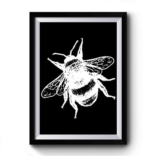 Bumblebee Insect Animal Premium Poster