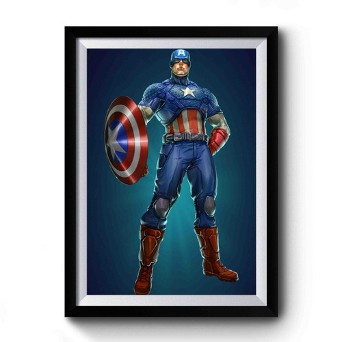 Captain America Stronger Premium Poster