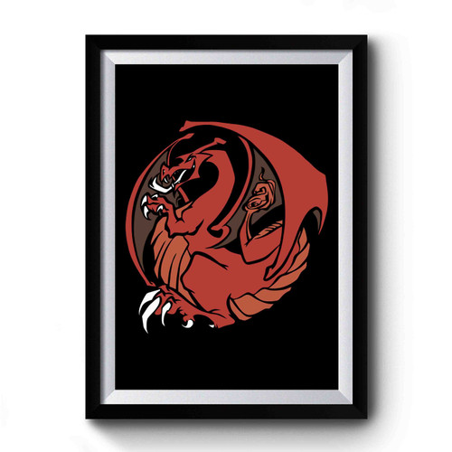 Charizard Game of Thrones Logo Premium Poster