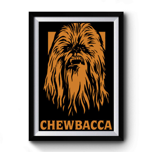 Chewbacca Is My Co Pilot Millennium Falcon Star Wars Premium Poster