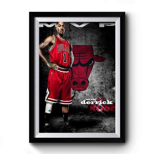 Chicago Bulls Derrick Rose Premium Poster