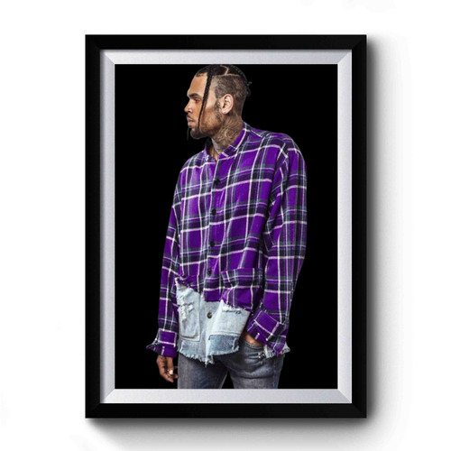 Chris Brown Hand Pocket Premium Poster