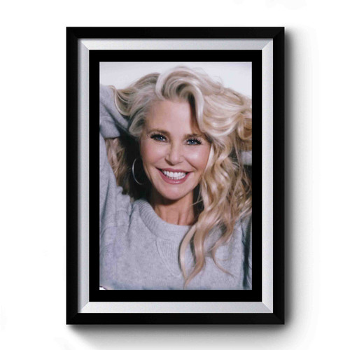 Christie Brinkley Smile Premium Poster