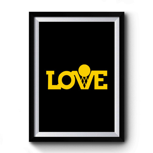 Cleveland Cavs Love Premium Poster