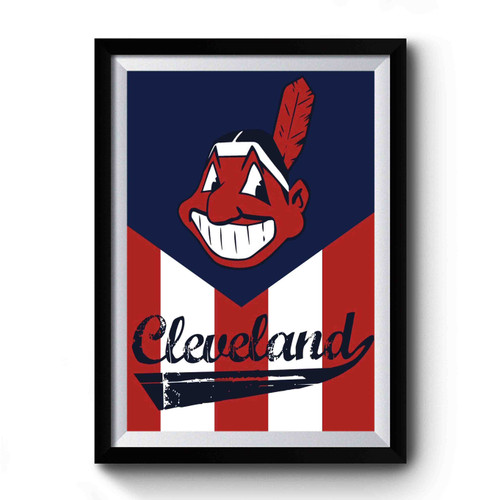 Cleveland Indians Baseball Team Premium Poster