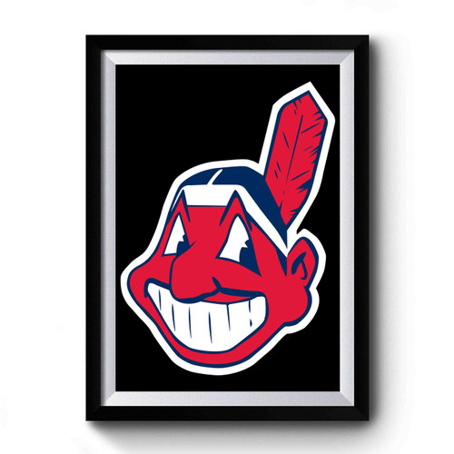 Cleveland Indians Logo Premium Poster