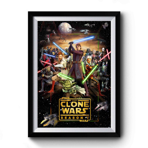 Clone Wars Season 5 Premium Poster