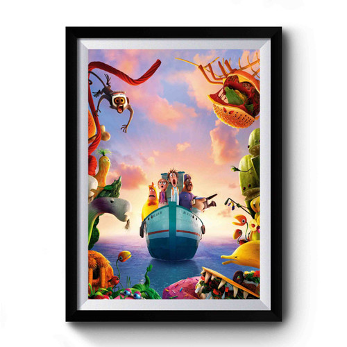 Cloudy With A Chance Of Meatballs Premium Poster