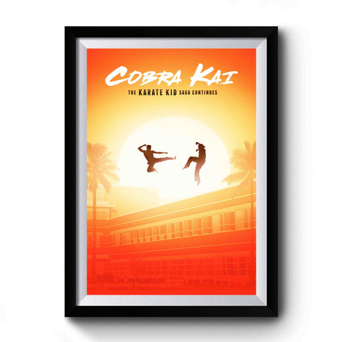 Cobra Kai The Karate Kid Premium Poster