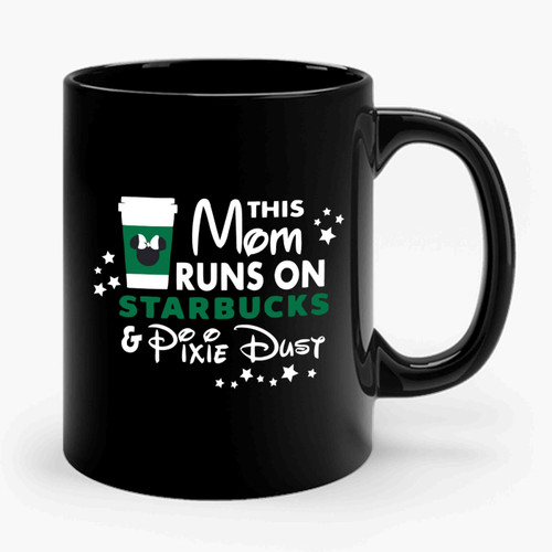 Starbucks Disney And Pixie Dust Disney Run Ceramic Mug