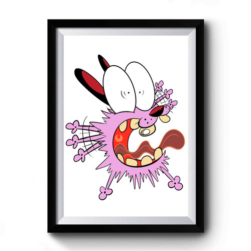 Courage The Cowardly Dog Practice 2 Premium Poster