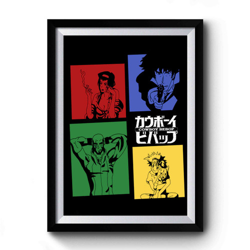 Cowboy Bebop Characters Premium Poster