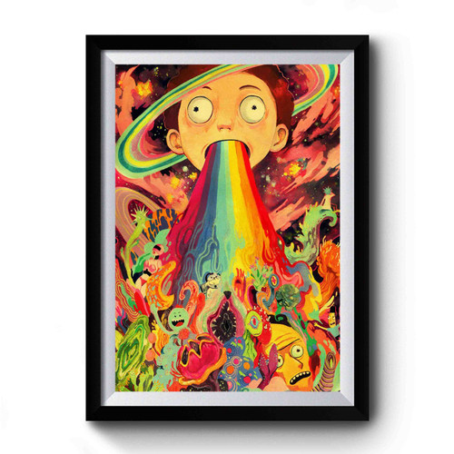 Cute Morty Smith Premium Poster